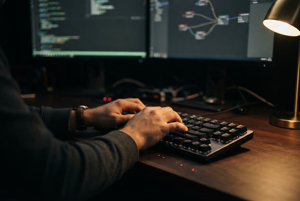 The Martuccio AI team working on a multi-agent system.